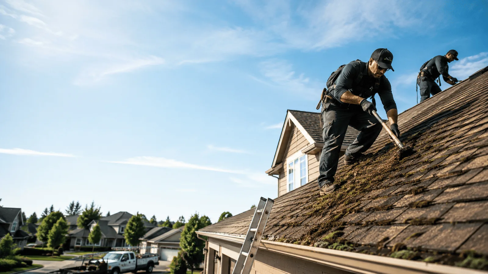 Roof Moss Removal in Sparta, MI near me